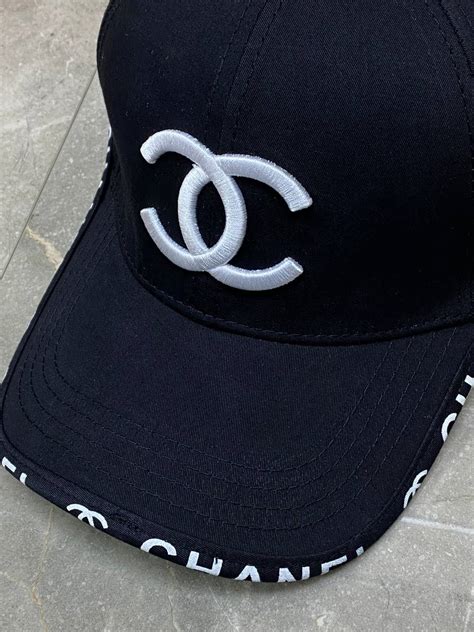 chanel кепка|chanel hats black and silver.